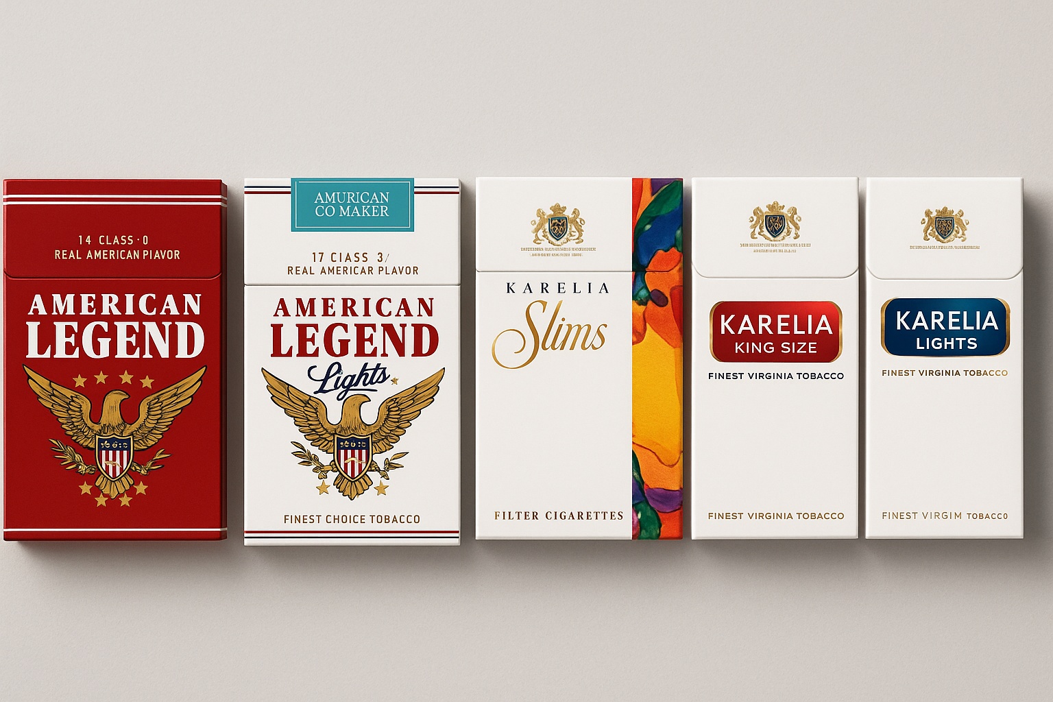 منتجات سجائر أمريكانا وكاريلا